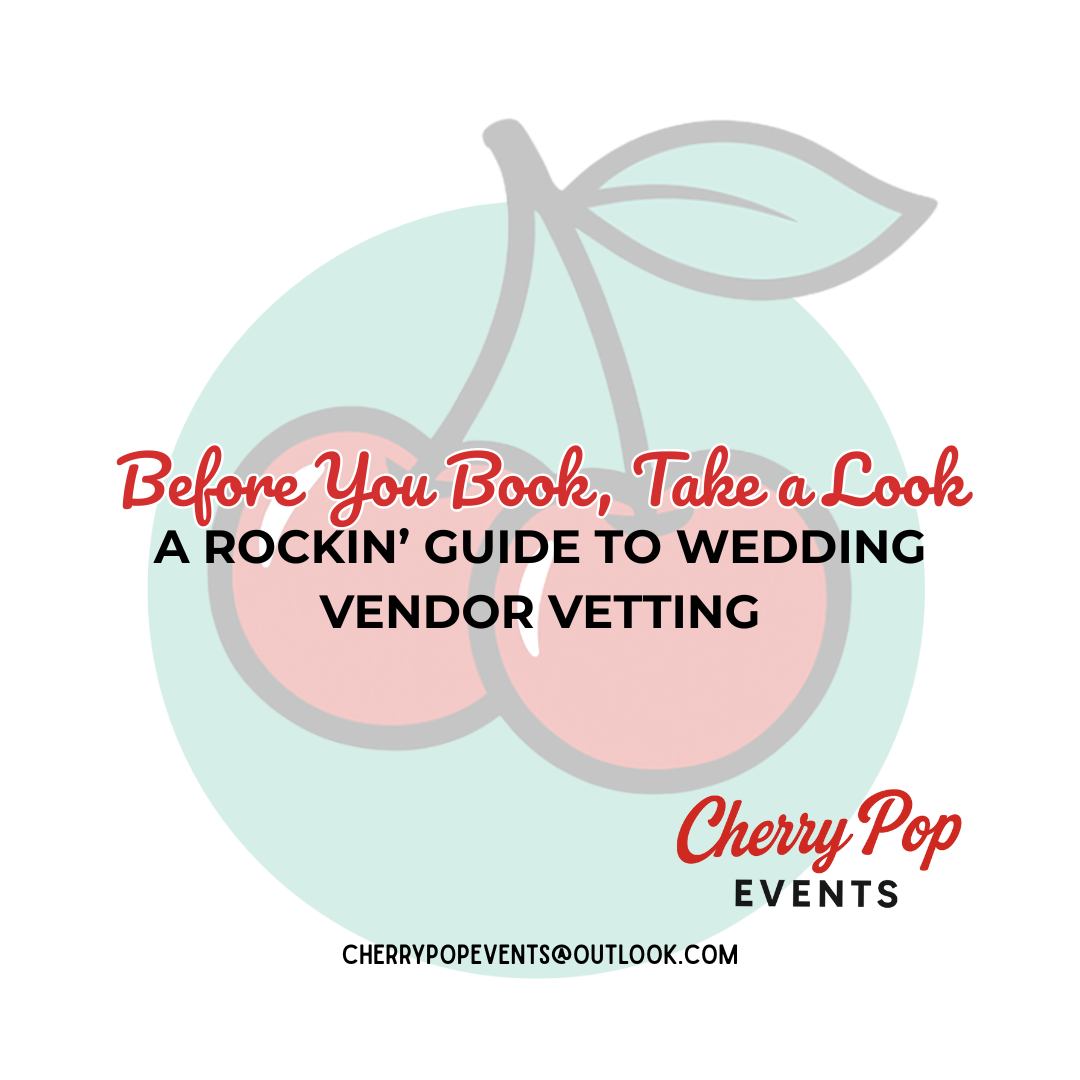 💍 Before You Book, Take a Look: A Rockin’ Guide to Wedding Vendor Vetting