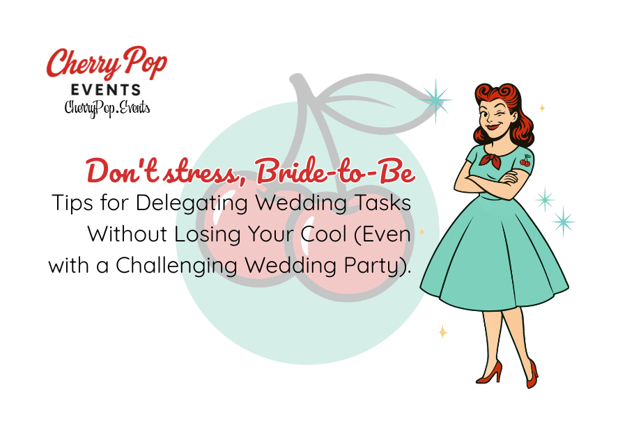 Don’t stress, Bride-to-Be: Tips for Delegating Wedding Tasks Without Losing Your Cool (Even with a Challenging Wedding&nbsp;Party).
