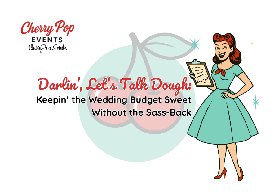 💋 Darlin’, Let’s Talk Dough: Wedding Budget Tips to Keep the Day Sweet & Drama-Free