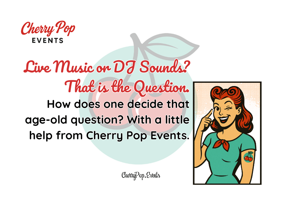 🎷 Live Music or DJ Sounds? That is the&nbsp;Question.