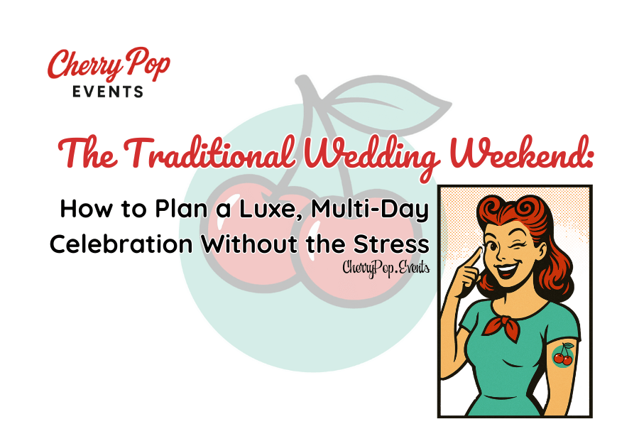💋 The Traditional Wedding Weekend: How to Plan a Luxe, Multi-Day Celebration Without the&nbsp;Stress