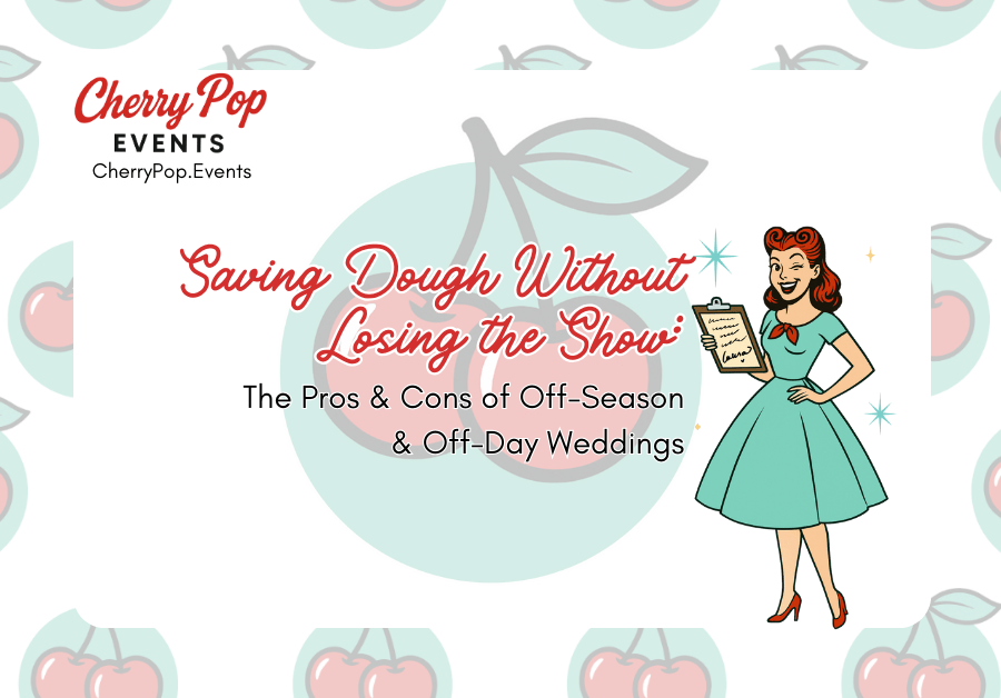 💒 Saving Dough Without Losing the Show: The Pros & Cons of Off-Season & Off-Day&nbsp;Weddings