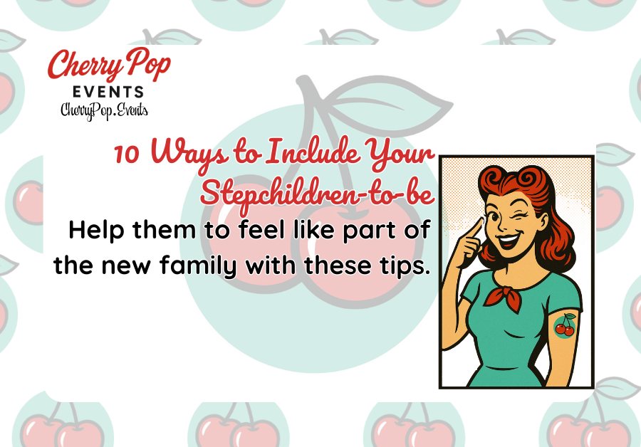 10 ways to include stepchildren to be in your wedding.
