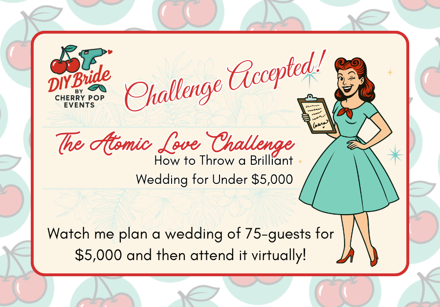 💍Atomic Love Challenge: Watch Me Plan a $5,000 Brilliant&nbsp;Wedding