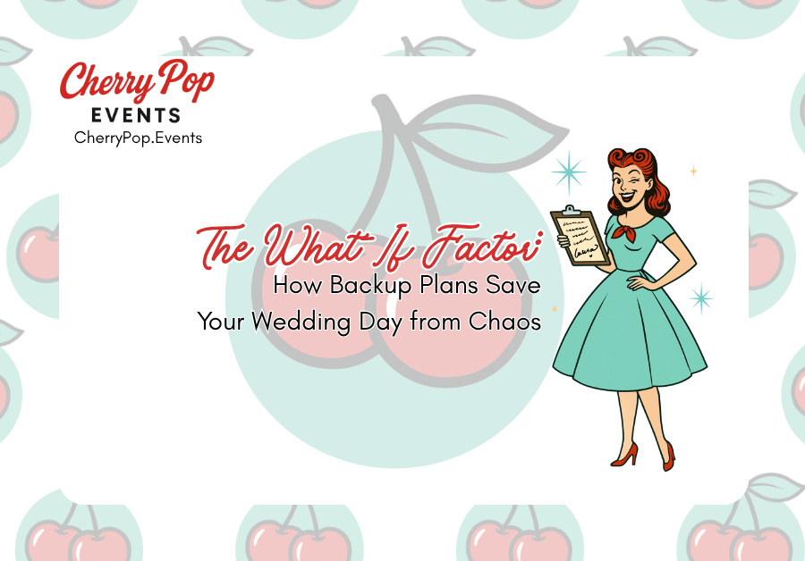 🍒 The What-If Factor: How Backup Plans Save Your Wedding Day from Chaos&nbsp;❤️