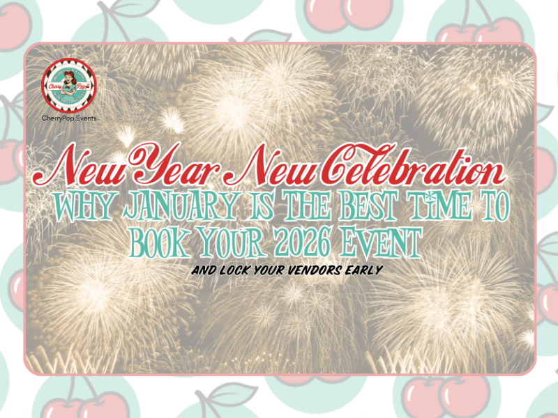 🪩 New Year, New Celebration: Why January Is the Best Time to Book Your 2026&nbsp;Event