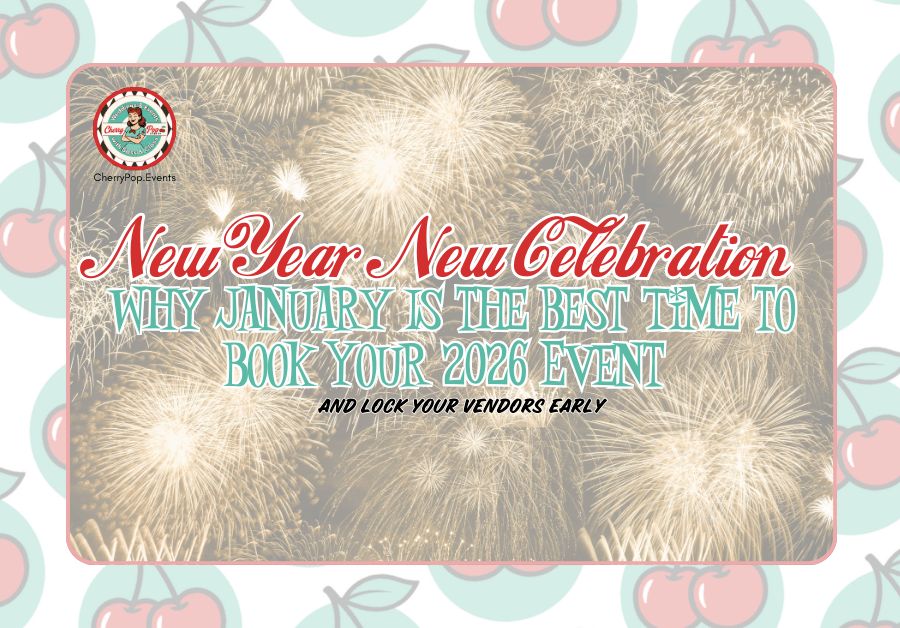 🪩 New Year, New Celebration: Why January Is the Best Time to Book Your 2026&nbsp;Event