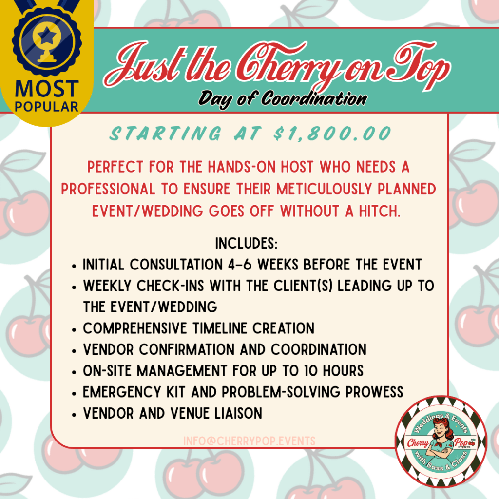 Day of Coordination Package SoCal