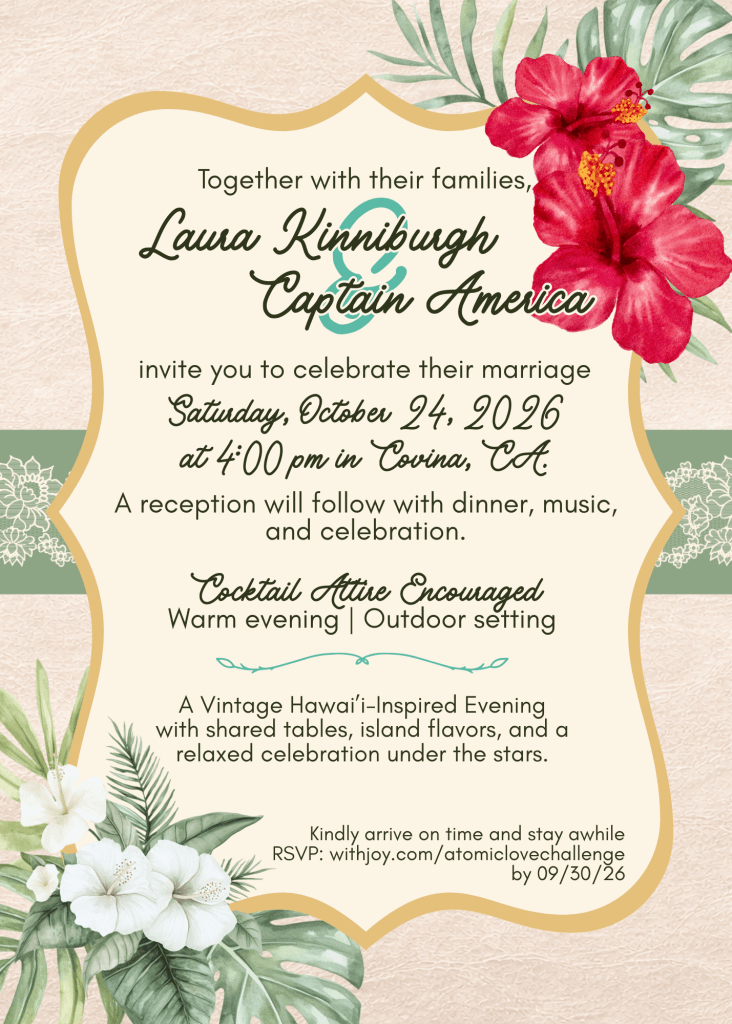 Atomic love challenge invitation reincarnate