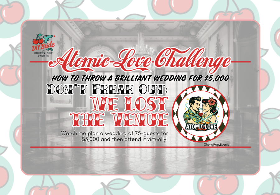 Atomic Love Challenge — The Venue Issue That Just Won’t Stop