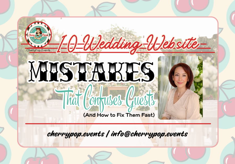 10 Wedding Website Mistakes That Confuse Guests (And How to Fix Them Fast)