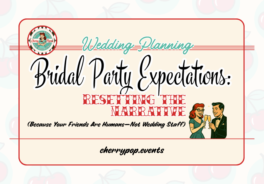 Bridal Party Expectations: Resetting the Narrative