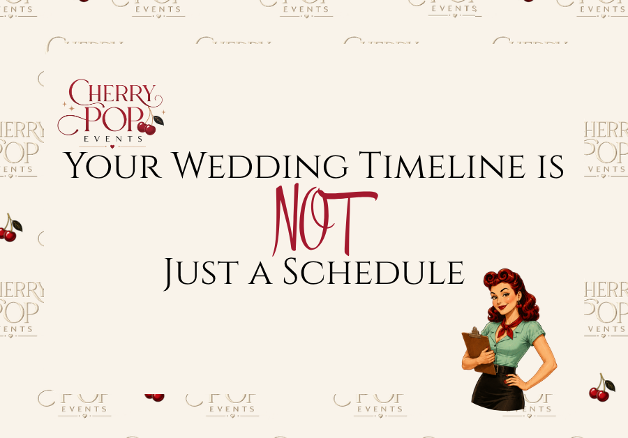 Your Wedding Timeline is not just a Schedule